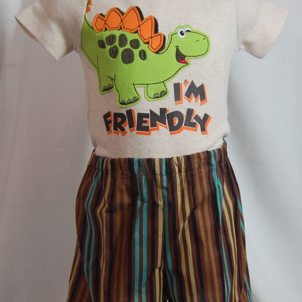 infant Boys 2pc. Bodysuit